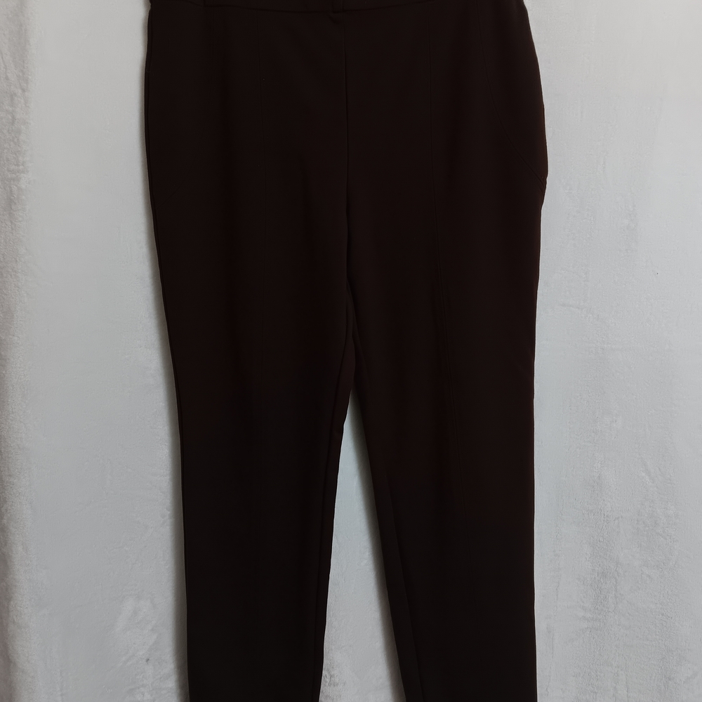 Slim Brown Skinny Dress Pants. Size XL